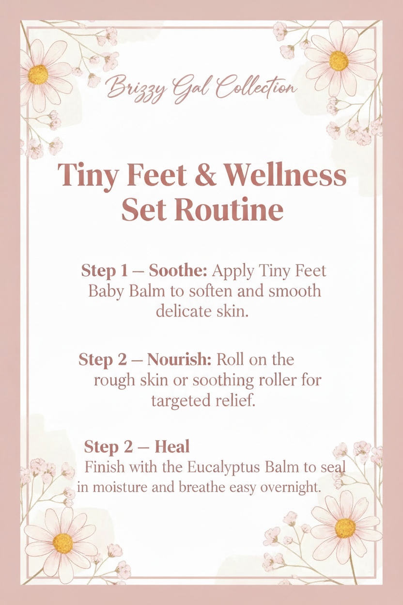 Brizzy Gal Wellness Set Routine - Eucalyptus Balm