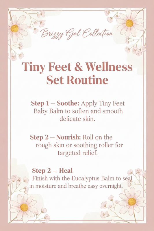 Brizzy Gal Wellness Set Routine - Eucalyptus Balm