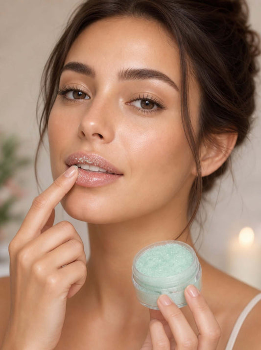 Tropical Guava Exfoliating Lip Scrub with Shea Butter & Avocado Oil
