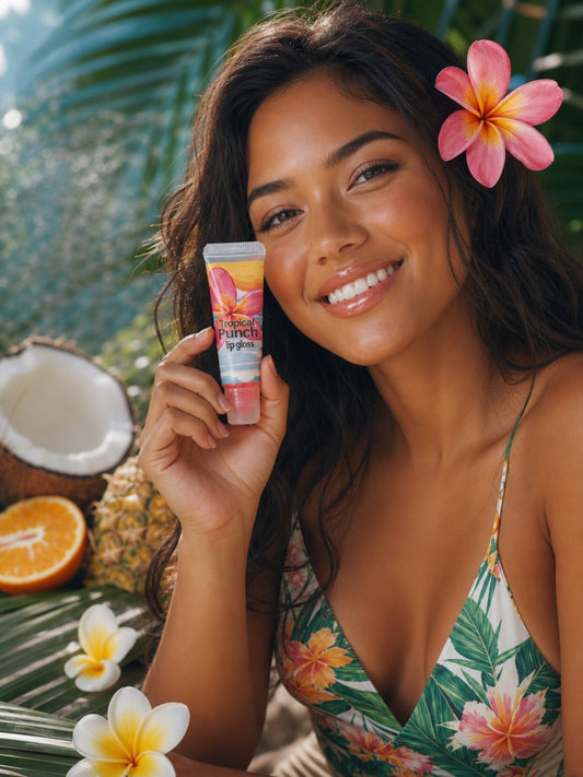 Tropical Punch High-Shine Hydrating Lip Gloss