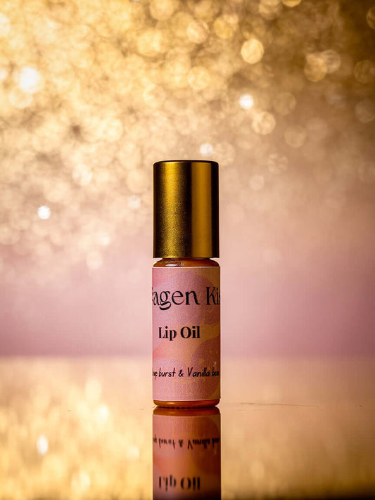 Collagen Kiss Plumping Lip Oil – Orange Burst