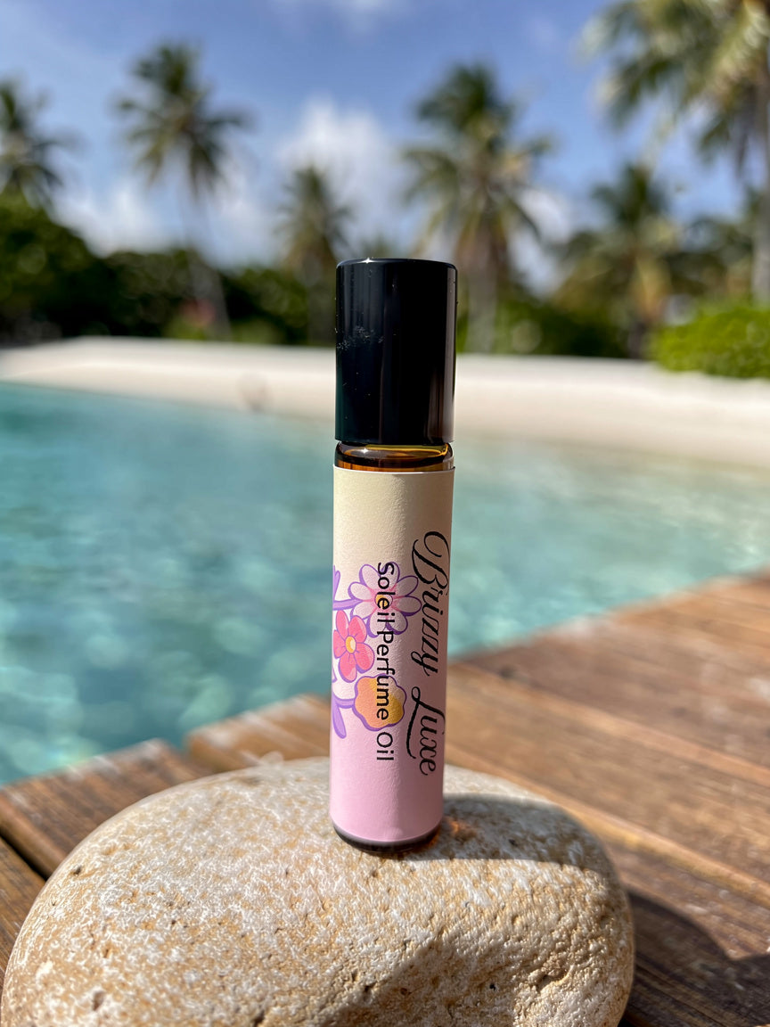 Soleil Citrus & Vanilla Perfume Oil Roller with Coconut MCT
