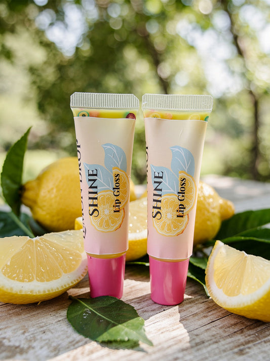 Lemon Drop Hydrating Lip Gloss with Vitamin E