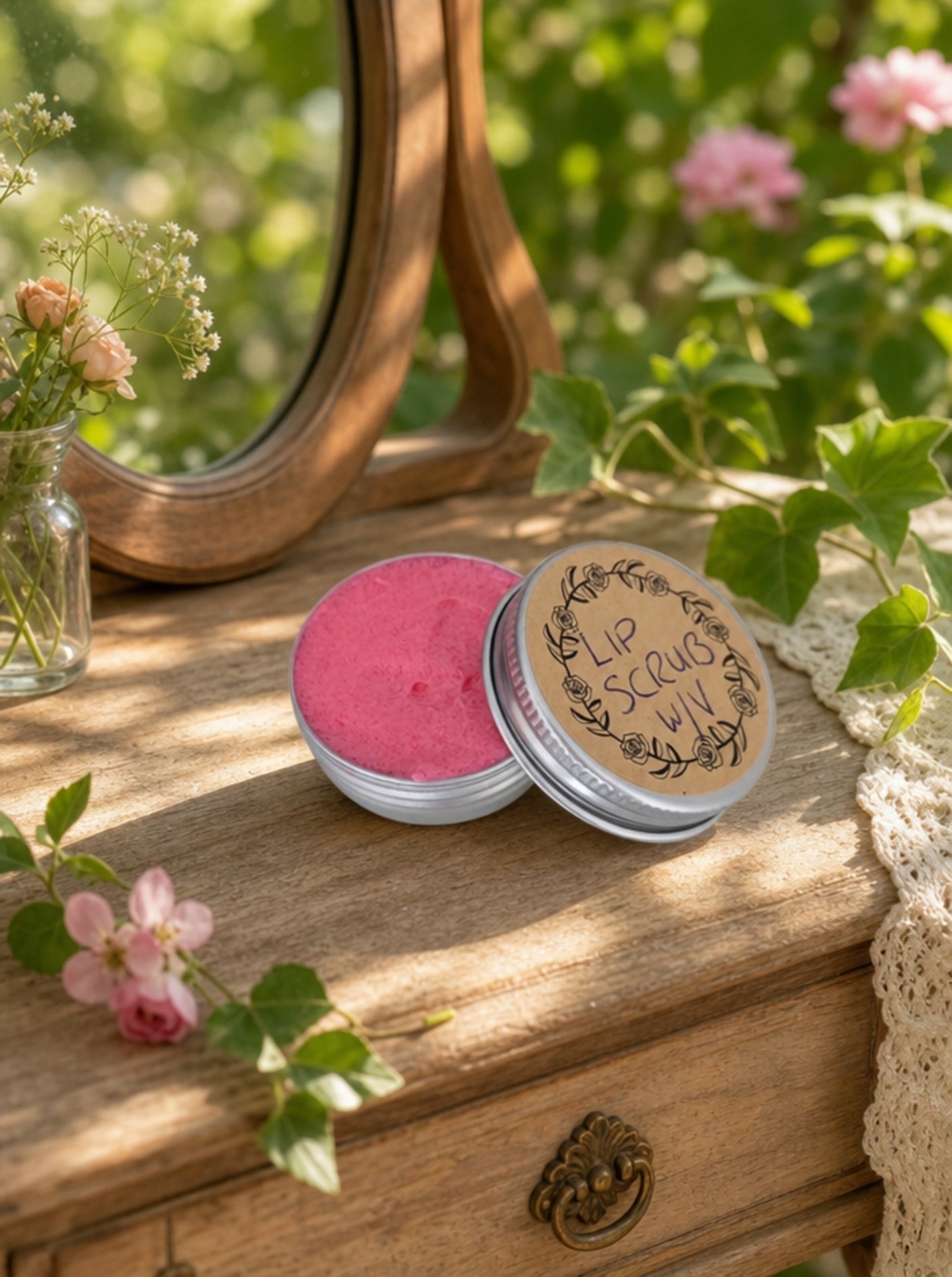 Watermelon & Vanilla Lip Scrub