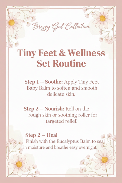 Brizzy Gal Wellness Set Routine - Eucalyptus Balm