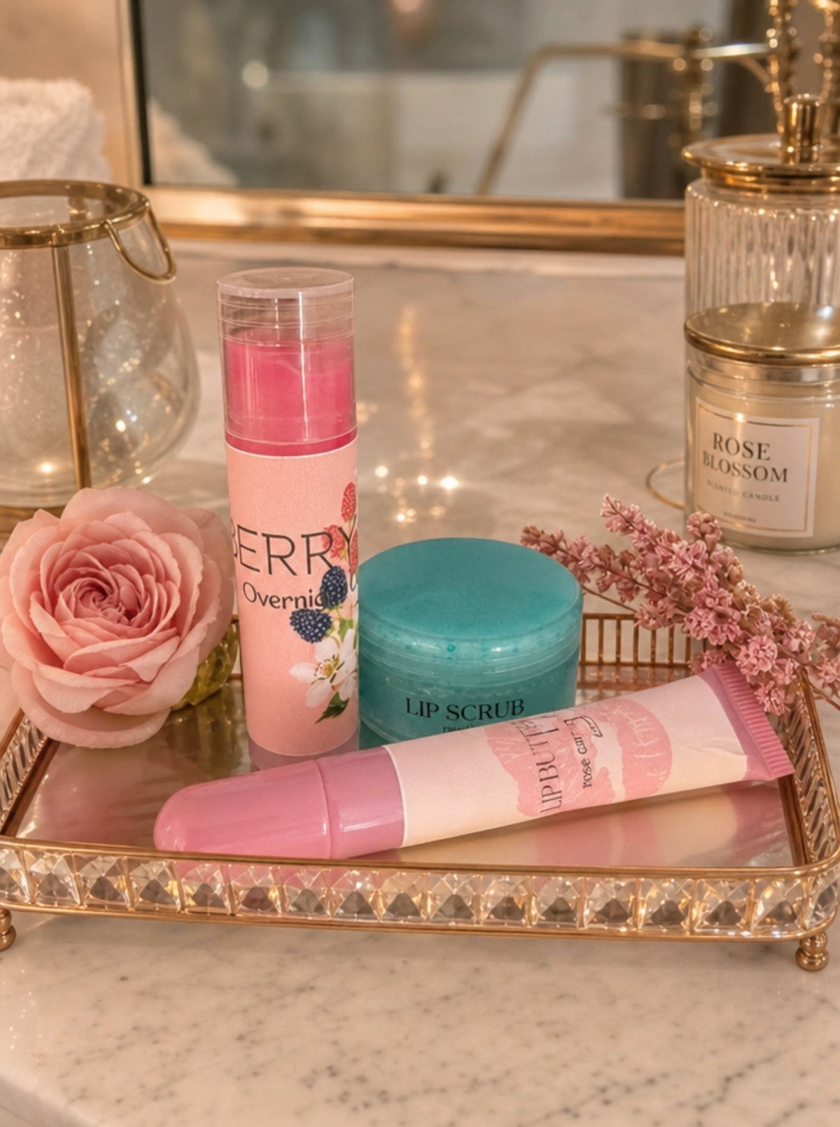 Vanilla Lip Scrub Set