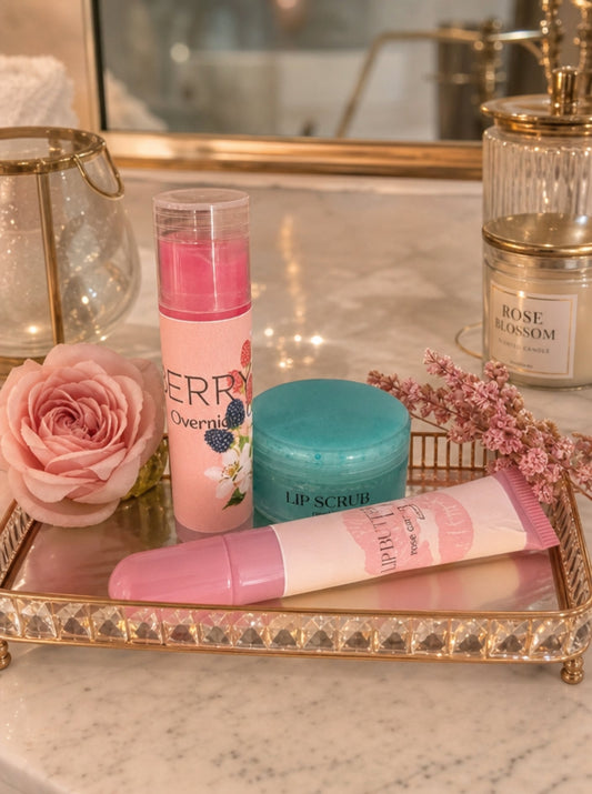 Vanilla Lip Scrub Set