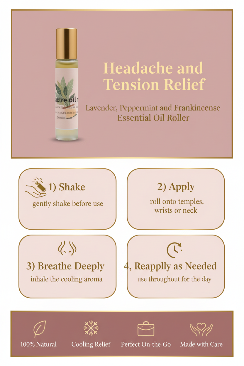 Headache Roller Infographic