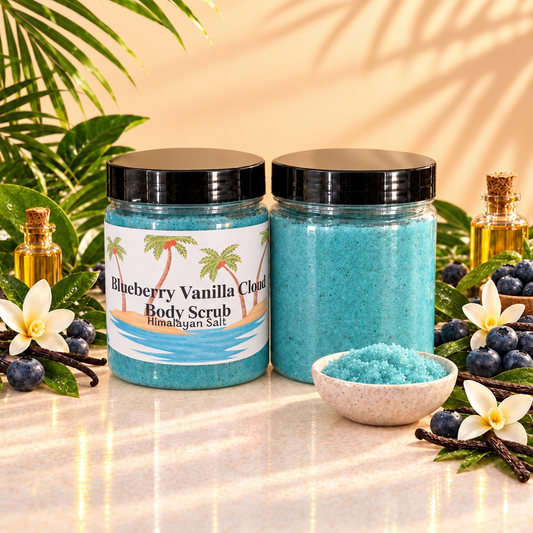 Blueberry Vanilla Cloud Body Scrub