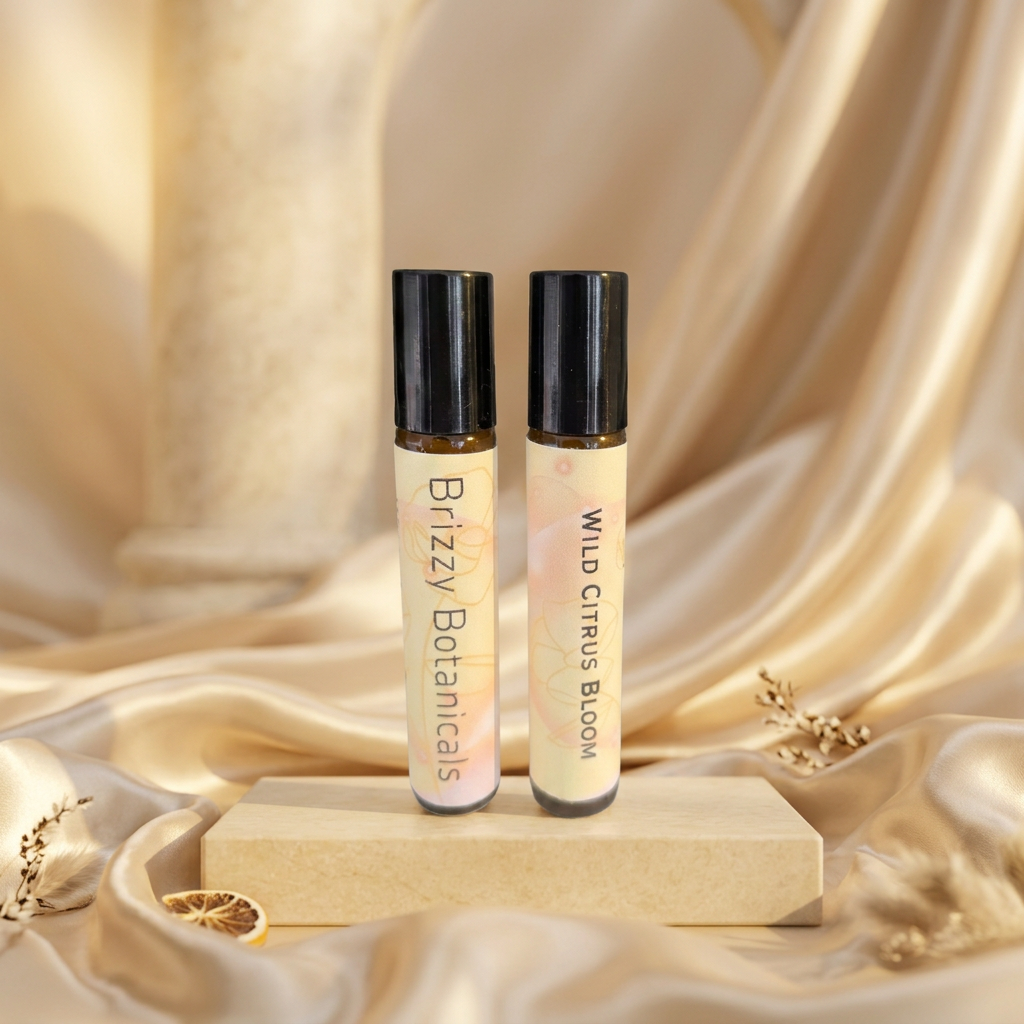 Brizzy Botanicals – Wild Citrus Bloom Perfume Oil Roller (Large)