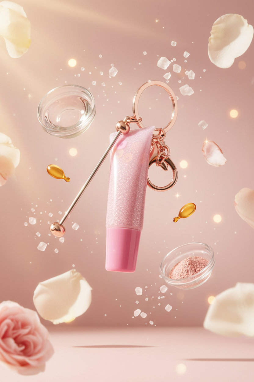 Lip Gloss - Real Ingredients Floating