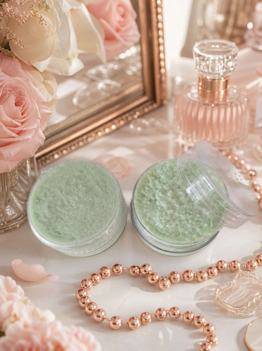 Tropical Guava Exfoliating Lip Scrub with Shea Butter & Avocado Oil