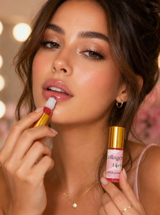 Collagen Kiss Plumping Lip Oil – Sweet Bubblegum