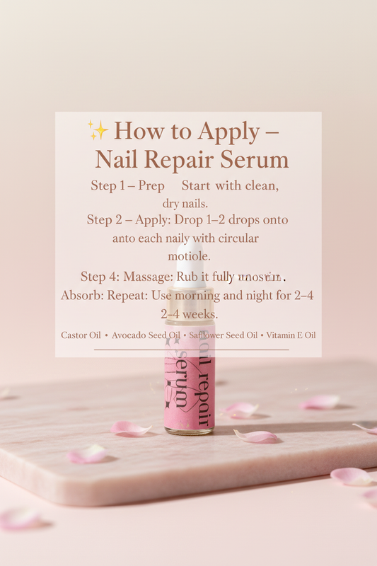 Nail Repair Serum - How to Apply