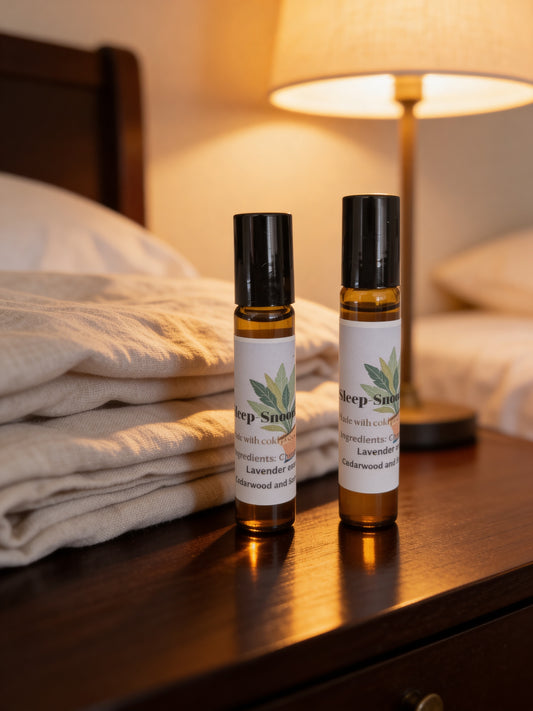 Sleep & Rest Essential Oil Roll-On for Deep Relaxation & Bedtime Calm