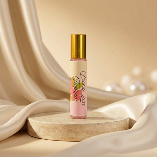 Tropique in the matching cream-and-gold setting